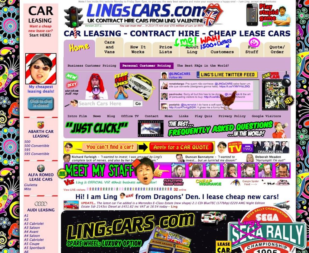 Ugly web site