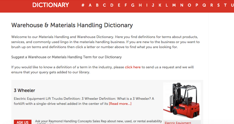 Increase site traffic with an online dictionary